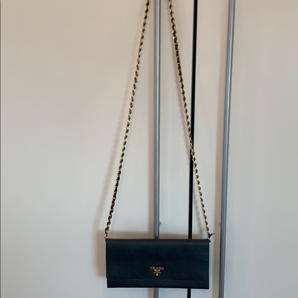 Prada Handbags - Prada Wallet on a Chain